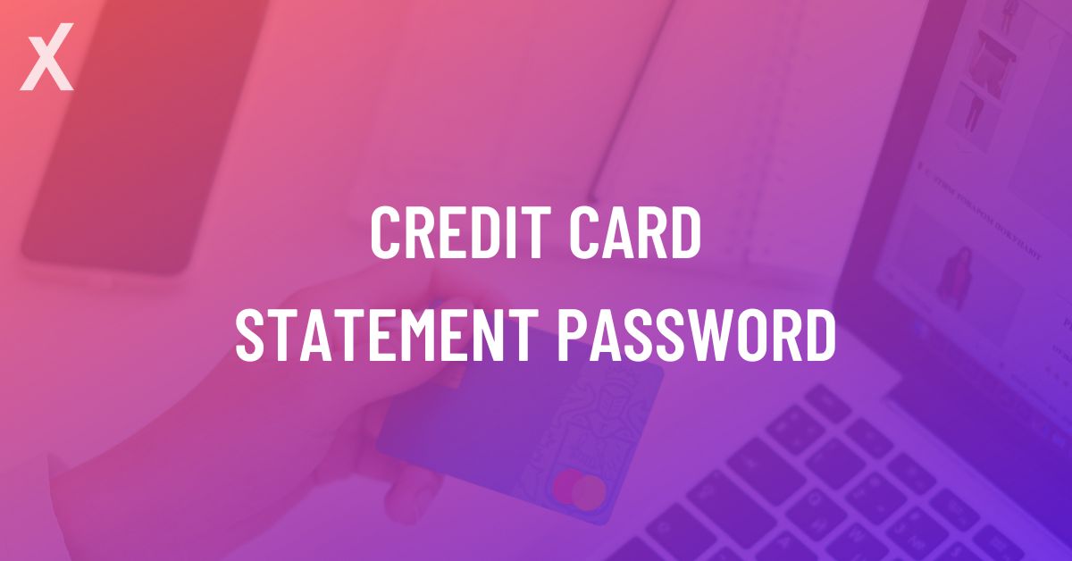 Read more about the article Credit Card Statement Password
